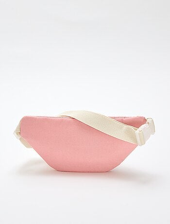 Sac banane imprimé all-over fleuri en coton