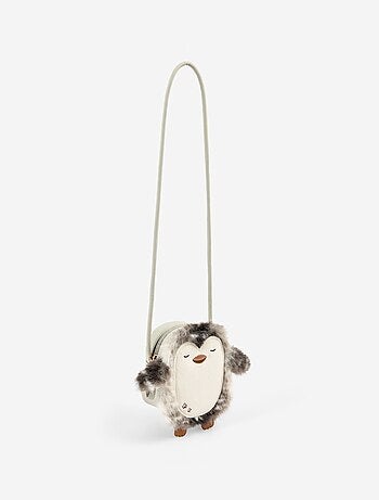 Sac bandoulière en forme de pingouin