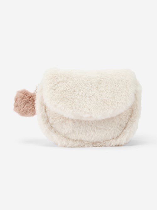 Sac bandoulière en maille poilue - Kiabi
