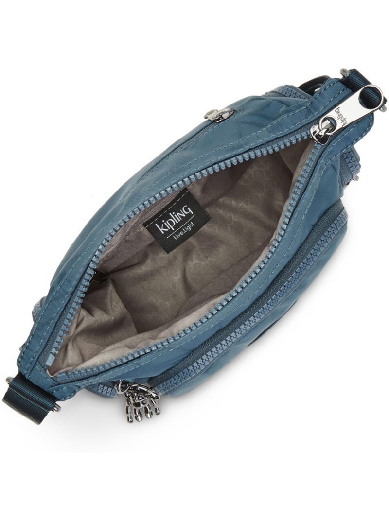 Sac bandoulière – GABBIE MINI avec bandoulière – Kipling Vert de gris - Kiabi