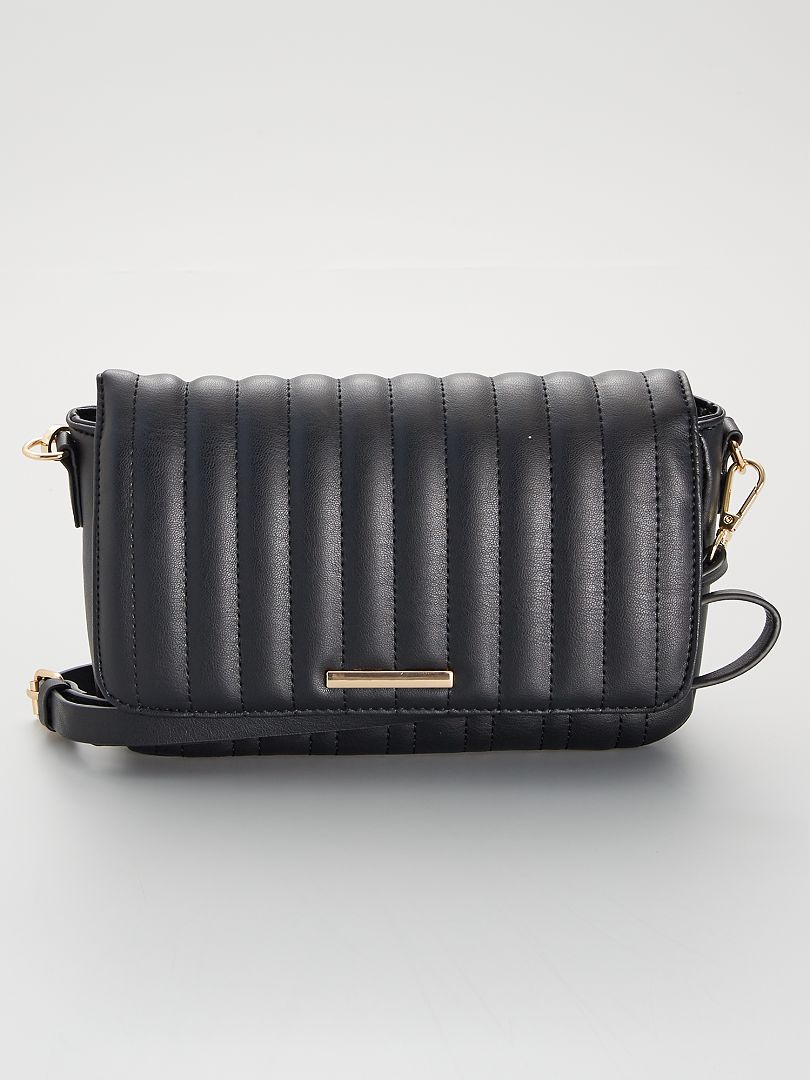 Sac bandoulière - noir - Kiabi - 14.00€
