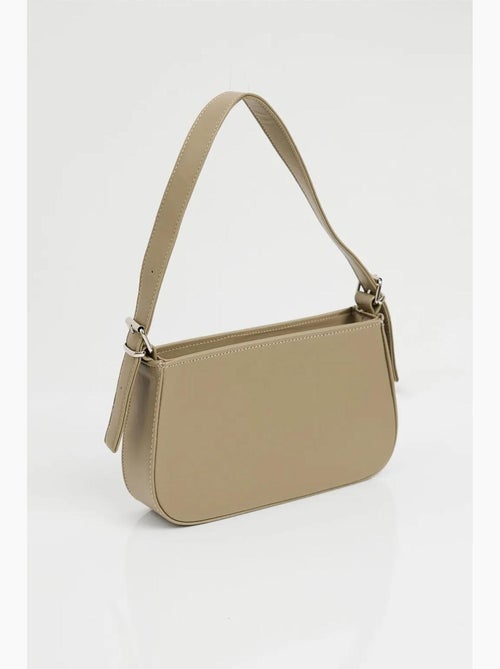 Sac bandoulière uni zippé en tissu bdart - Kiabi Sac bandoulière uni zippé en tissu bdart - Kiabi