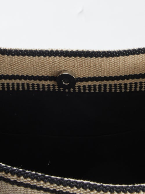 Sac cabas à imprimé rayures - Kiabi