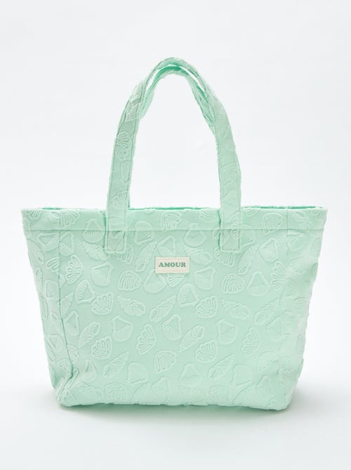 Sac cabas à motifs - Kiabi
