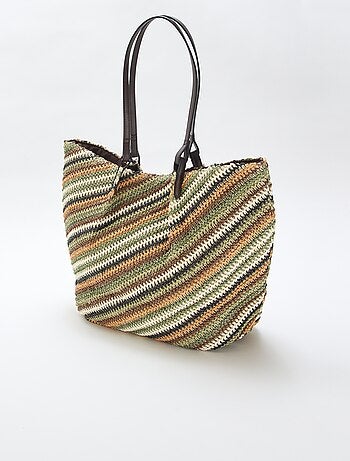 Sac cabas en paille