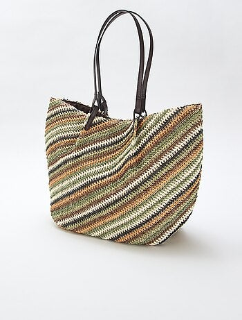 Sac cabas en paille