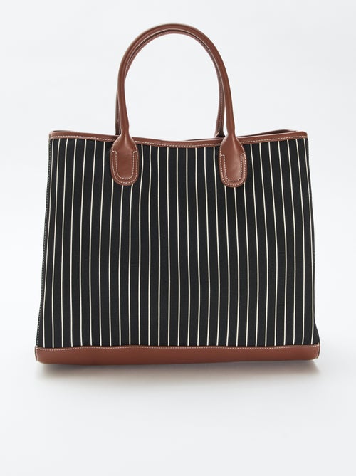 Sac cabas en tissu - Kiabi