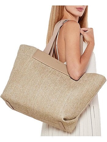 Sac Cabas Raphia Femme Calvin Klein Jeans