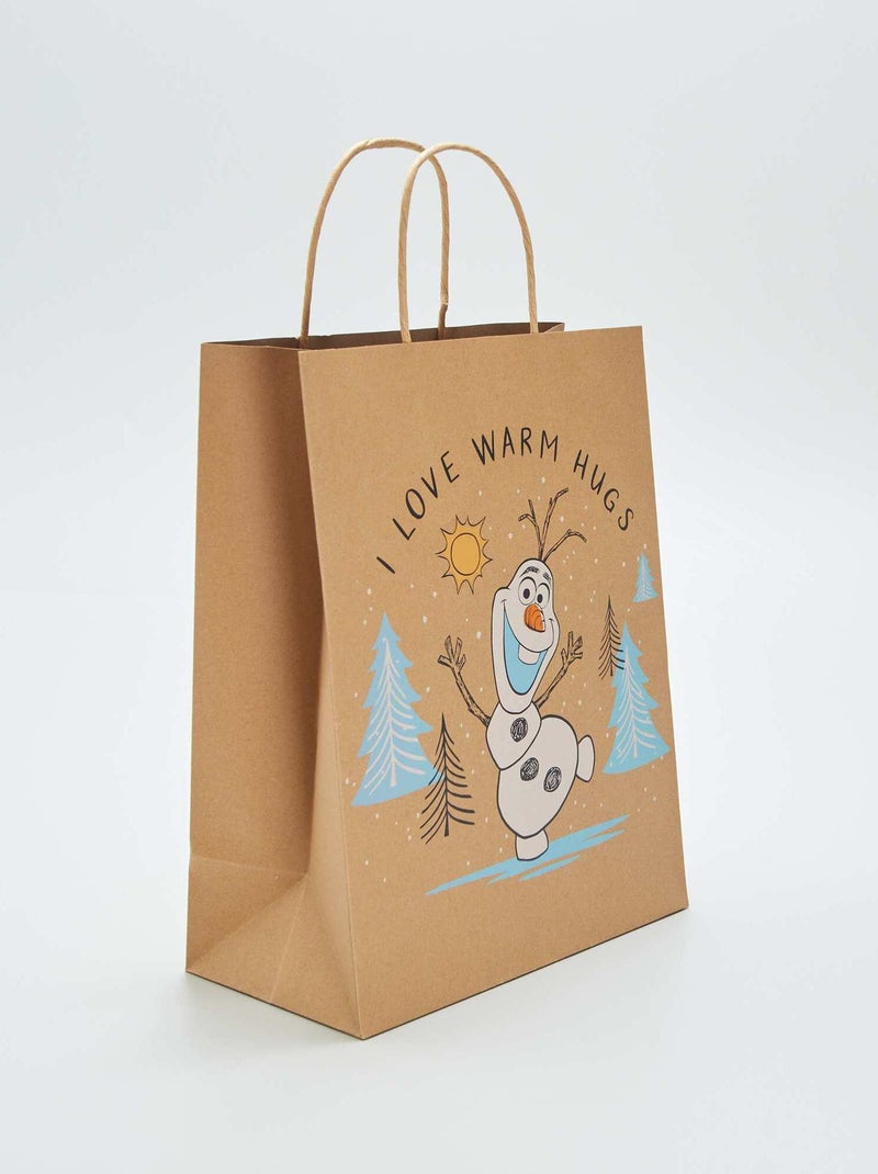 Sac cadeau 'Disney' Marron - Kiabi