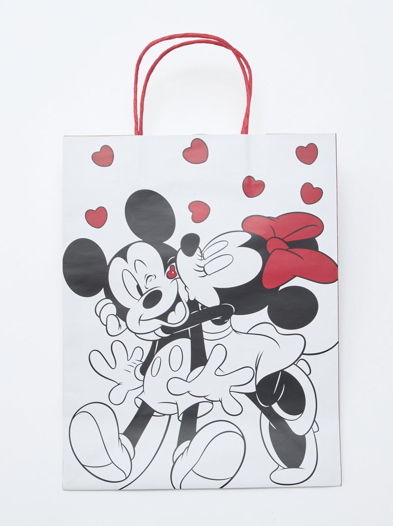 Sac cadeau en papier 'Mickey' 'Disney' Beige - Kiabi