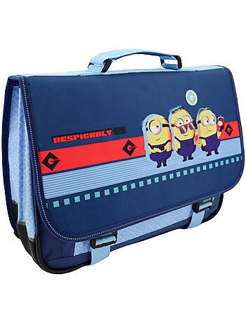 Sac cartable 'Minions' Team Fix It 41 cm – Bleu marine, bretelle réglable Minions