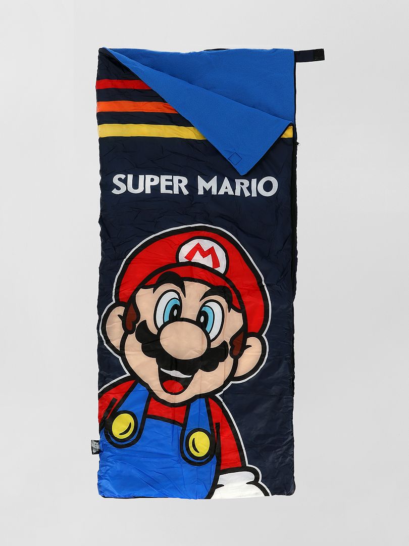 Sac de couchage 'Super Mario' bleu - Kiabi