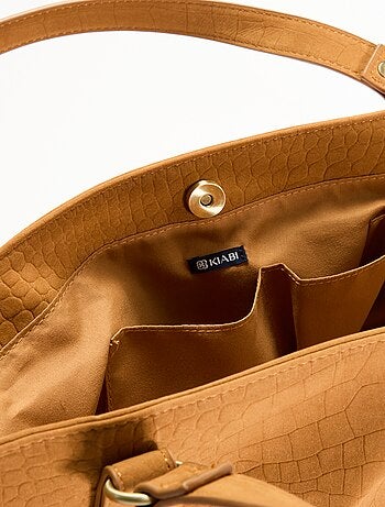 Sac de forme hobo avec franges