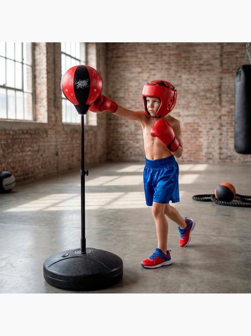 Sac de frappe pour enfants avec gants et gonfleur cb sports - Kiabi
