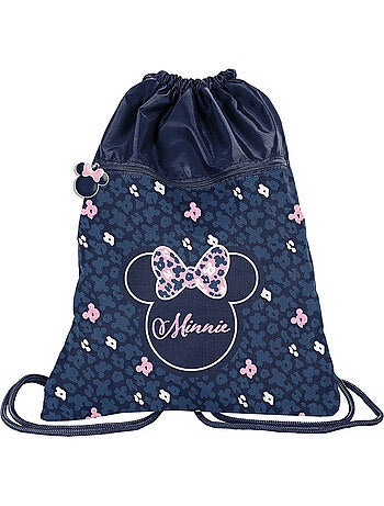 Sac de piscine à cordons Minnie 45 cm – 1 poche zippée MINNIE