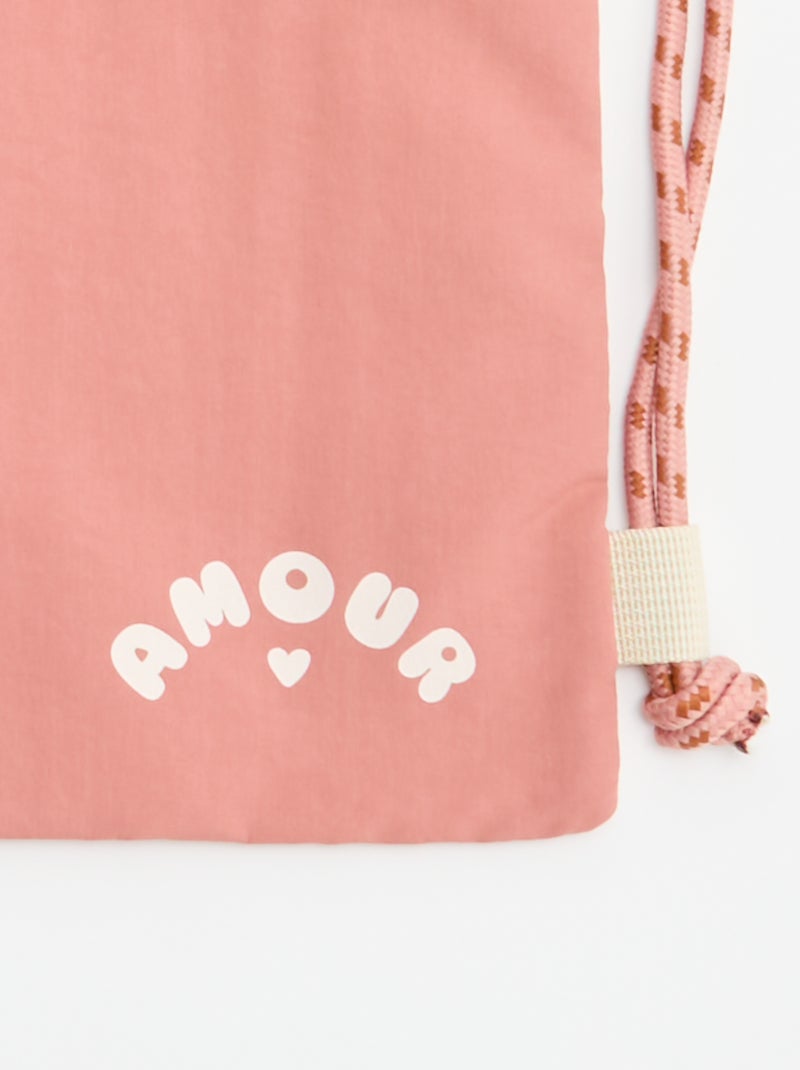 Sac de piscine Rose - Kiabi