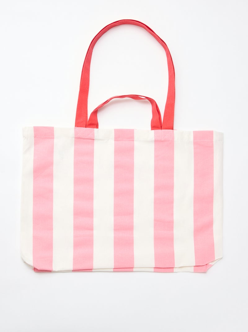 Sac de plage 'Hello Kitty' Rose - Kiabi