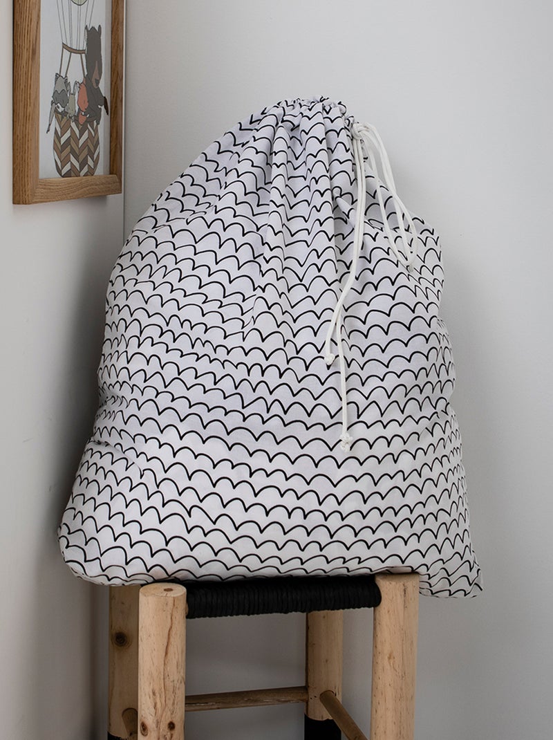 Sac de rangement Blanc - Kiabi