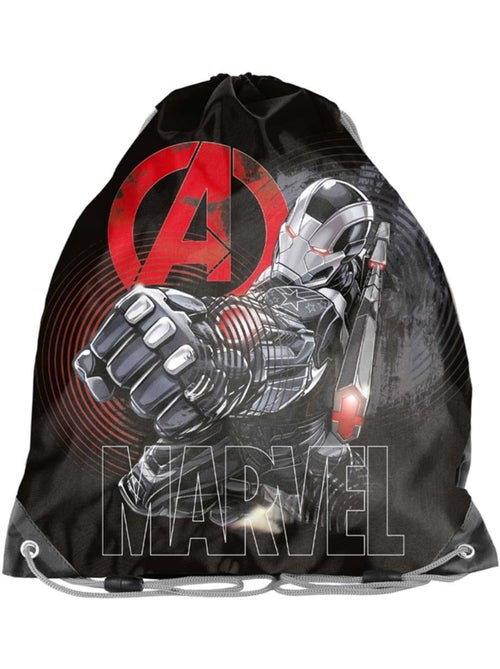 Sac de sport à dos Avengers 'Iron-Man' en tissu imprimé 38 x 34 cm – Paso - Kiabi Sac de sport à dos Avengers 'Iron-Man' en tissu imprimé 38 x 34 cm – Paso - Kiabi