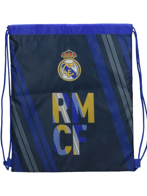 Sac de sport à ficelles grande taille Real Madrid – 100% polyester 40 cm - Kiabi Sac de sport à ficelles grande taille Real Madrid – 100% polyester 40 cm - Kiabi