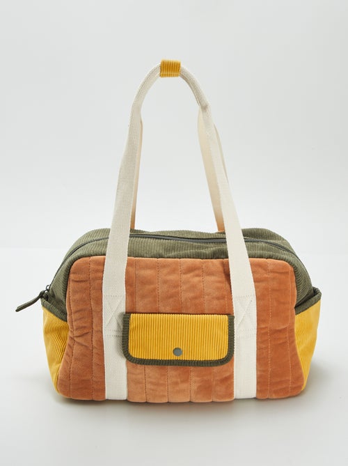 Sac de voyage color-block - Kiabi