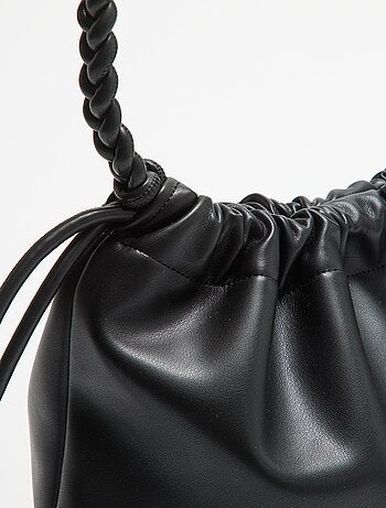 Sac forme bourse en simili