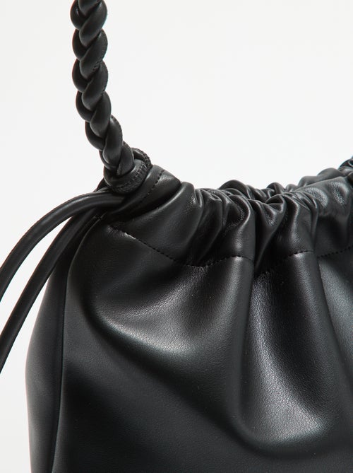 Sac forme bourse en simili - Kiabi Sac forme bourse en simili - Kiabi