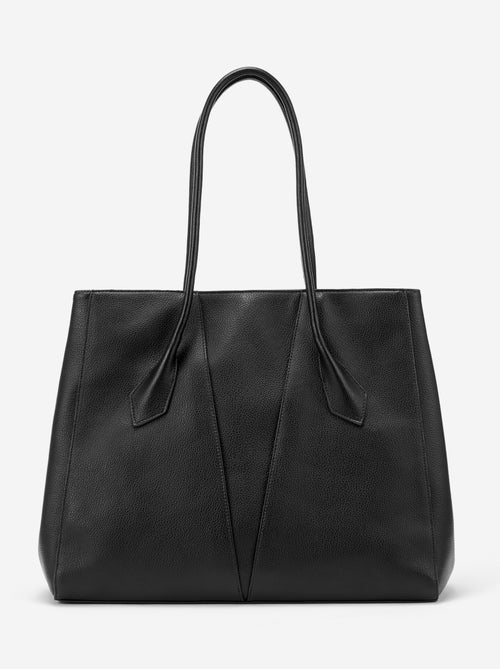 Sac forme cabas en simili - Kiabi
