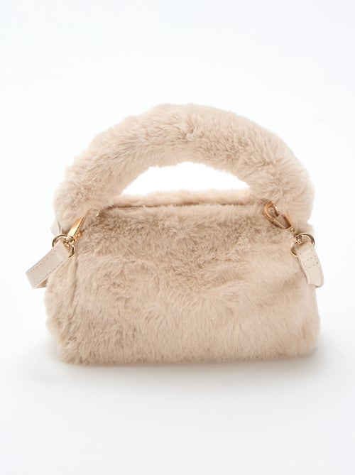 Sac imitation fausse fourrure - Kiabi Sac imitation fausse fourrure - Kiabi