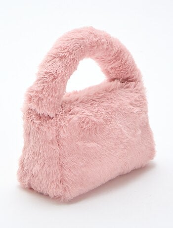 Sac imitation fausse fourrure