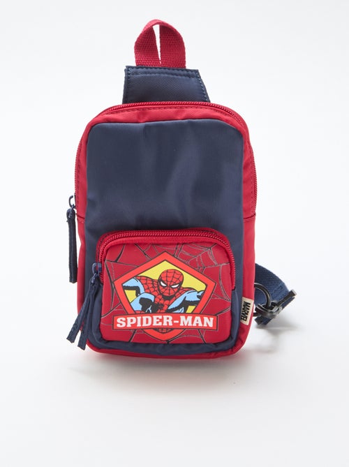 Sac 'Marvel' 'Spider-man' en tissu avec bandoulière - Kiabi