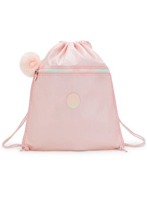 Sac piscine Supertaboo 'Kipling' – Blush Metallic, cordon & poches zip - Kiabi Sac piscine Supertaboo 'Kipling' – Blush Metallic, cordon & poches zip - Kiabi