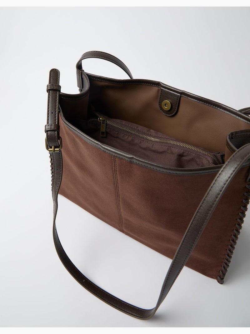 Sac porté épaule, mo fashion Marron - Kiabi