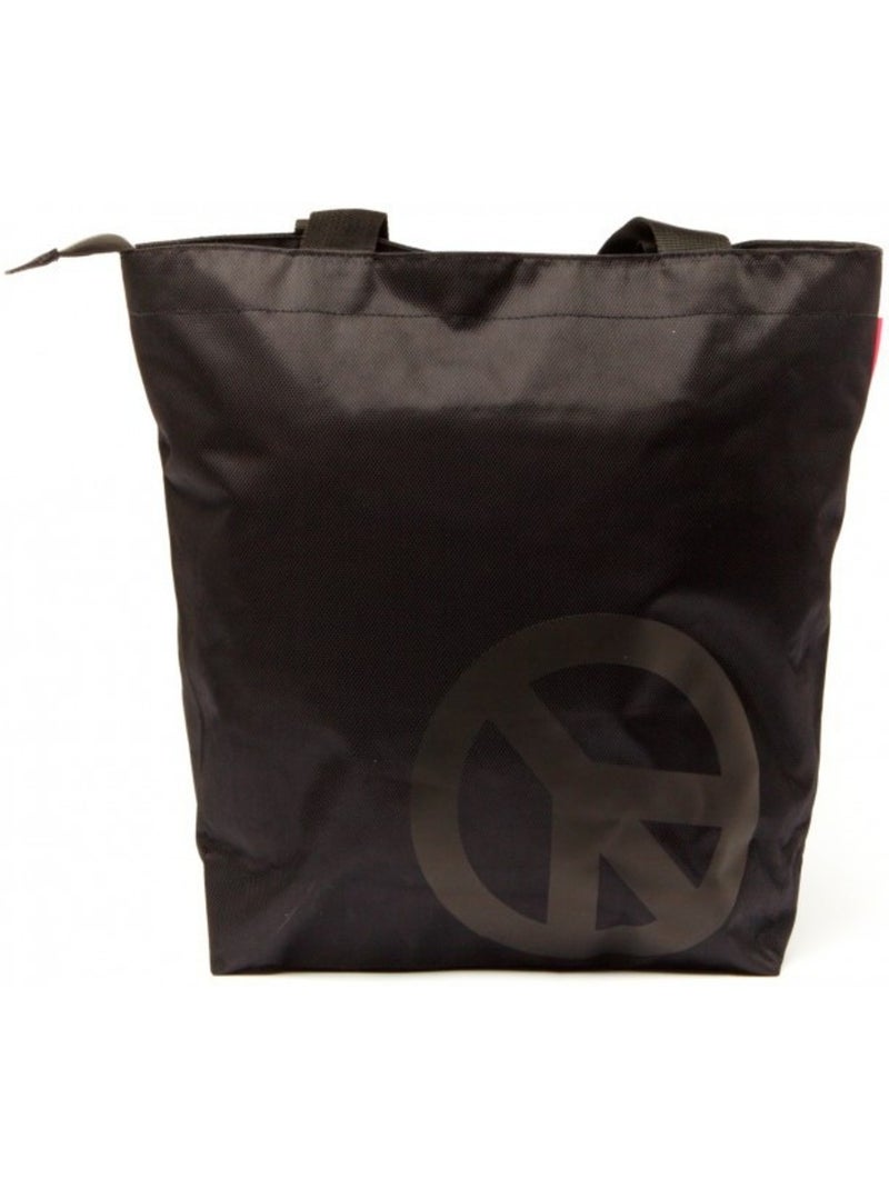 Sac shopping 'Love Pink' Noir - Kiabi