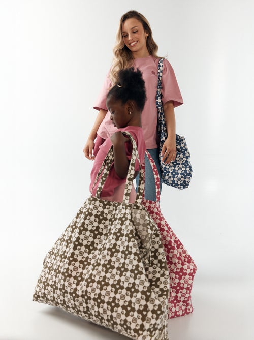 Sac shopping type tote-bag format XXL - Kiabi - Kiabi Sac shopping type tote-bag format XXL - Kiabi - Kiabi