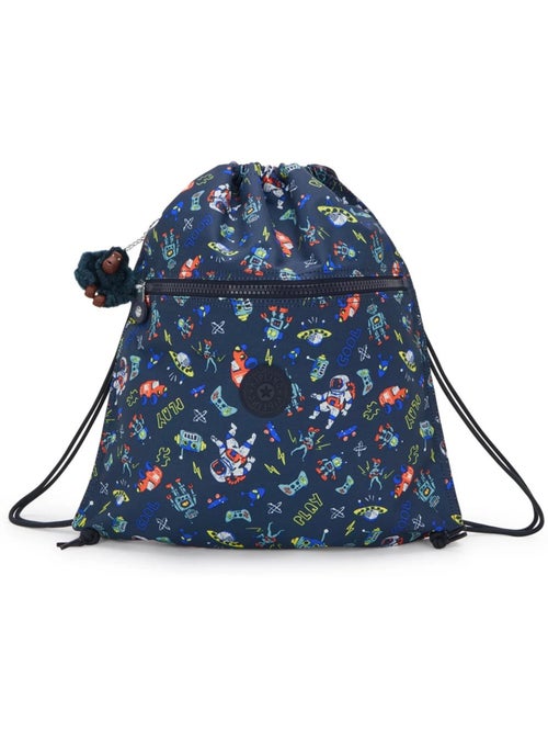 Sac sport à dos à cordons 'Space Game' Kipling Supertaboo - Kiabi Sac sport à dos à cordons 'Space Game' Kipling Supertaboo - Kiabi