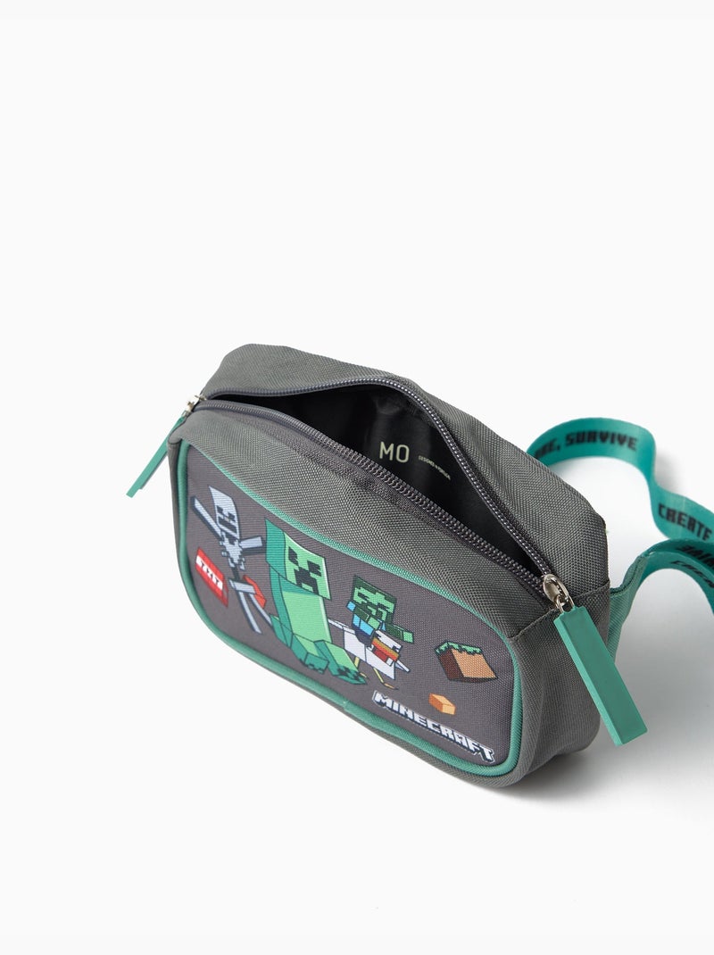 Sac taille 'minecraft', mo fashion Gris - Kiabi