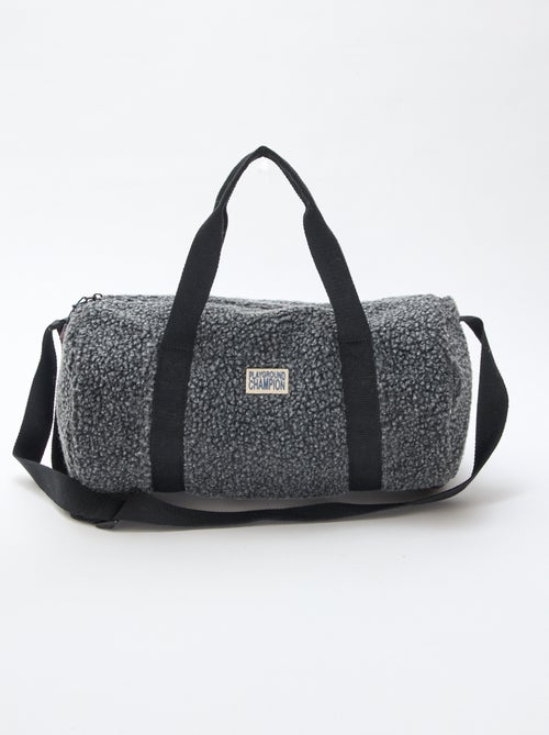 Sac week-end en bouclette - Kiabi