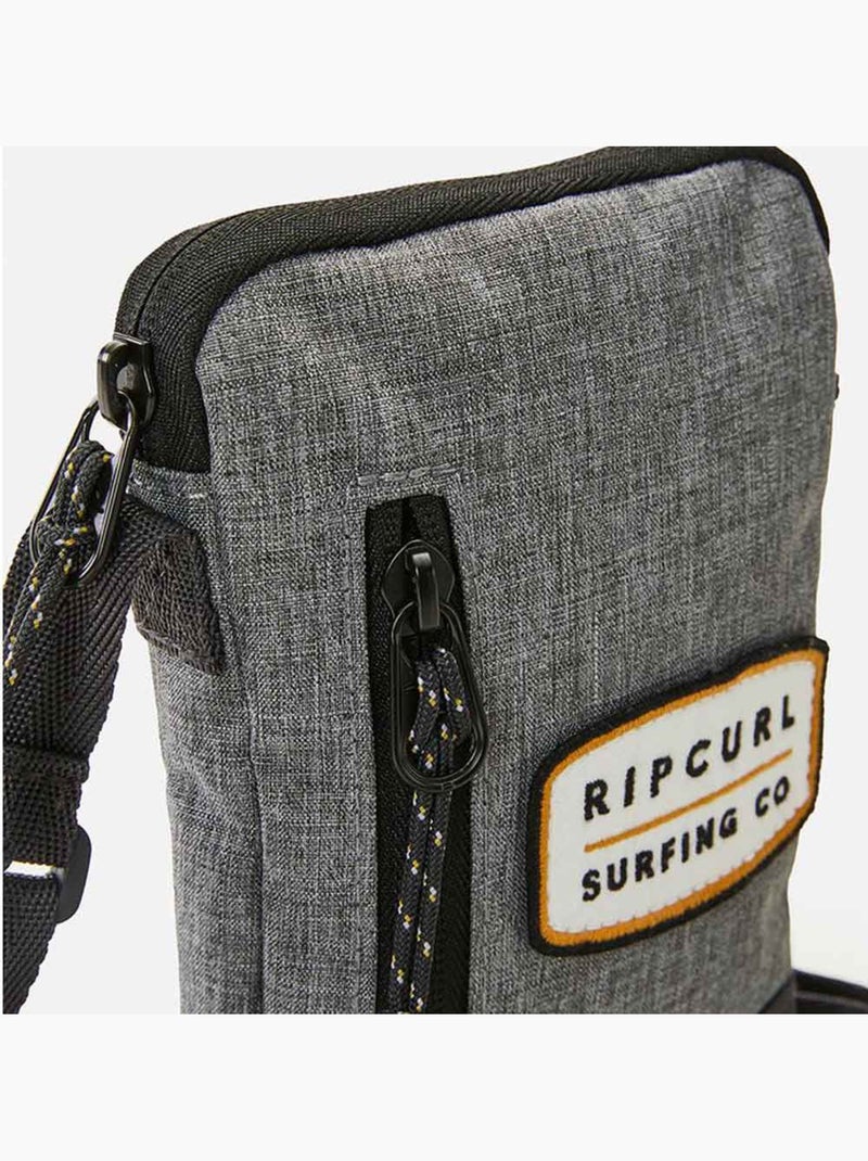 Sacoche avec bandoulière Rip Curl "Surfing Go" grise 17 CM Gris - Kiabi