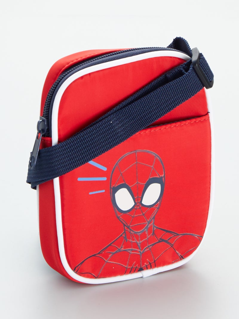 Sacoche bandoulière 'Spider-Man' de 'Marvel' rouge - Kiabi