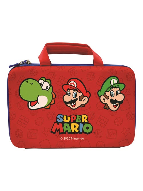 Sacoche de transport super mario pour consoles portables et tablettes 10" - Kiabi Sacoche de transport super mario pour consoles portables et tablettes 10" - Kiabi