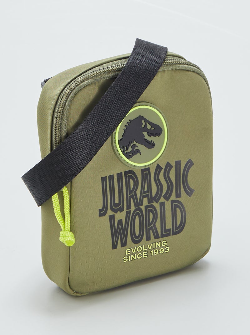 Sacoche en nylon 'Jurassic World' vert - Kiabi