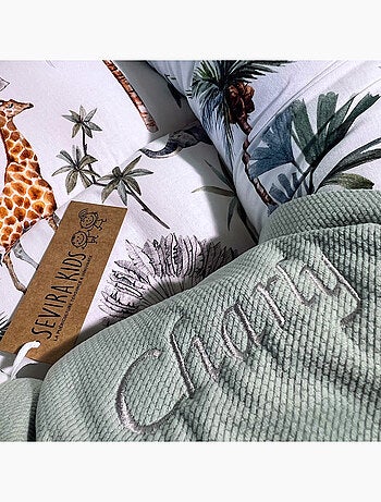Safari gewatteerd babynest bedverkleiner