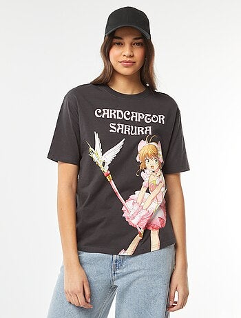 'Sakura'-T-shirt met korte mouw