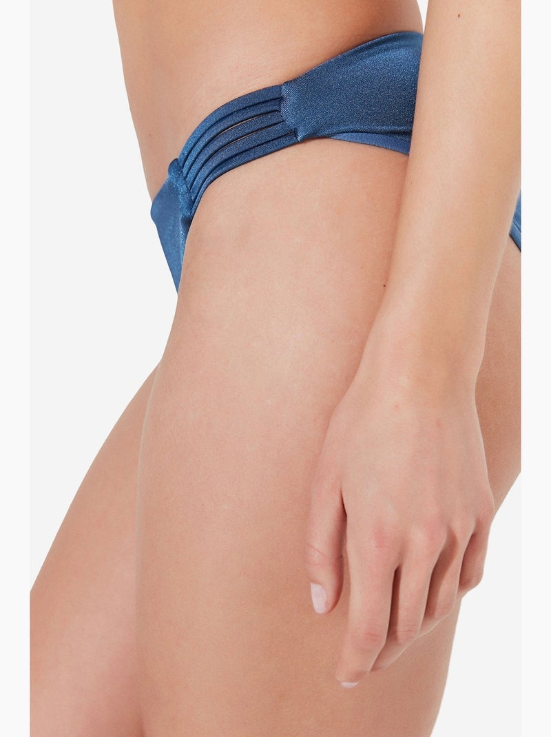 Salina chic bikinibroekje penti Marineblauw - Kiabi