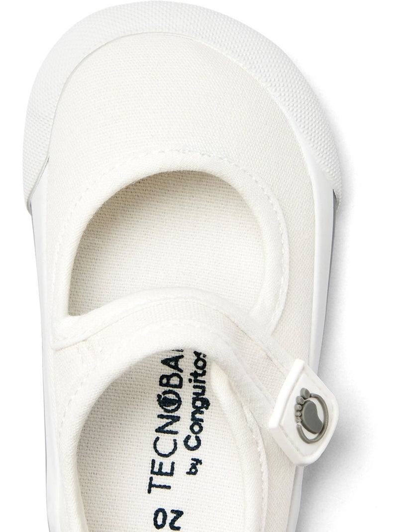 Salomés conguitos barefoot goflex Blanc - Kiabi