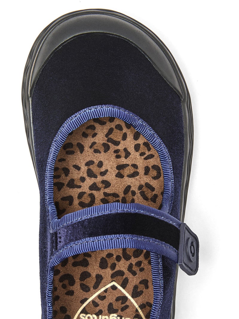 Salomés conguitos barefoot goflex Bleu marine - Kiabi
