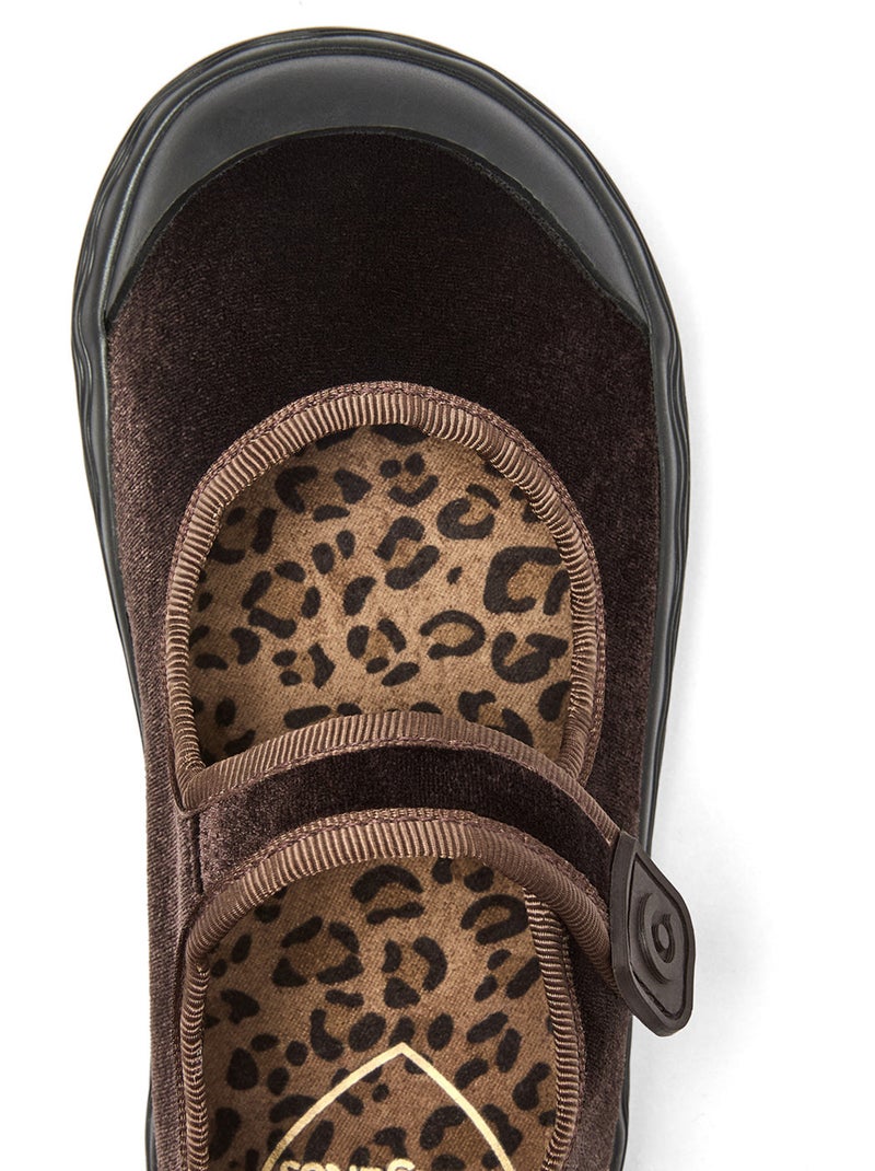 Salomés conguitos barefoot goflex Marron - Kiabi