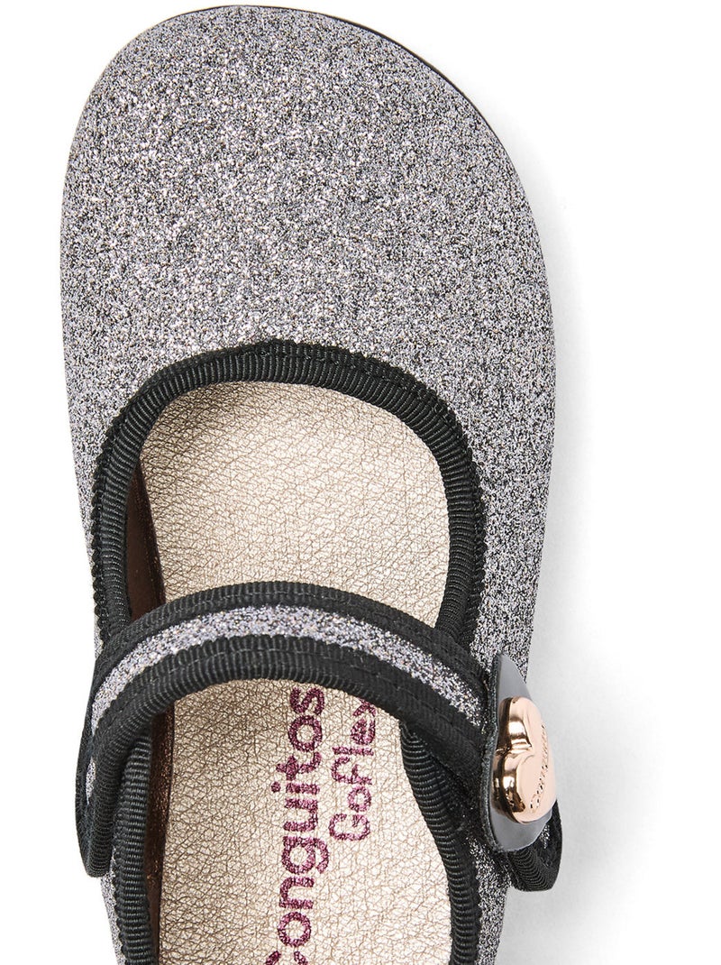 Salomés Conguitos Merceditas Barefoot Goflex Argent - Kiabi