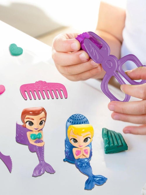 Salon de coiffure pour sirènes en pâte à modeler douce et malléable - Kiabi Salon de coiffure pour sirènes en pâte à modeler douce et malléable - Kiabi